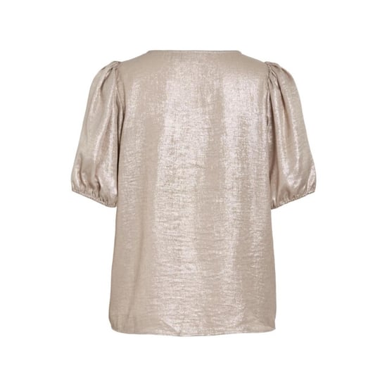 Vila Vimetalla o-neck 24 toprc goudkleurig - Image 2