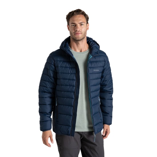 Craghoppers Mens Compresslite IX Hooded Padded Jacket (Blue Navy) - Image 3