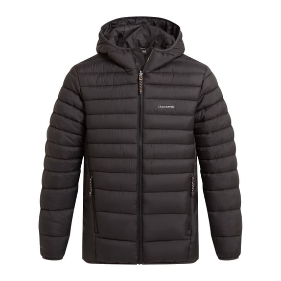 Craghoppers Mens Compresslite IX Hooded Padded Jacket (Black) - Image 1