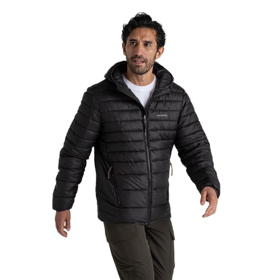 Craghoppers Mens Compresslite IX Hooded Padded Jacket (Black) - Image 2