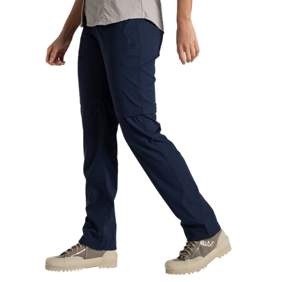 Craghoppers Womens/Ladies Pro III Nosilife Convertible Trousers (Blue Navy) - Image 3