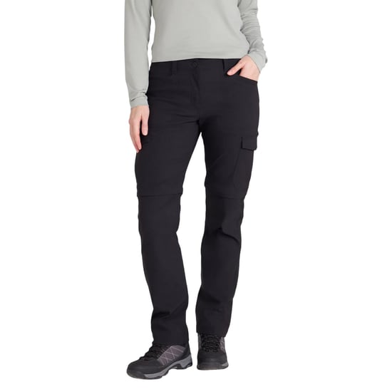 Mountain Warehouse Dam Conniston Zip-Off-byxor (Svart) - Image 1