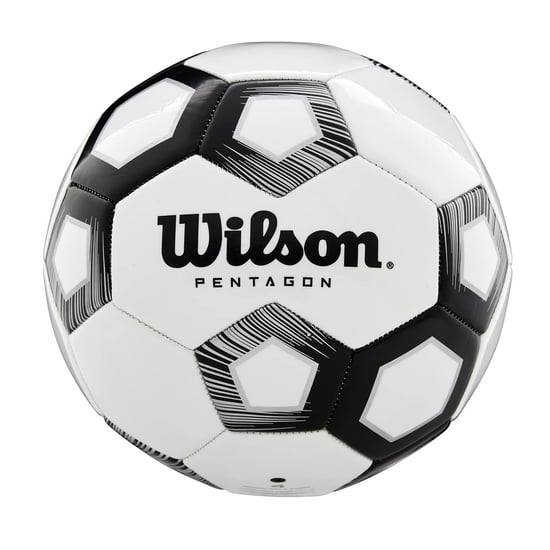 Wilson WTE8527XB Pentagon Voetbal (Wit/zwart) - Image 1