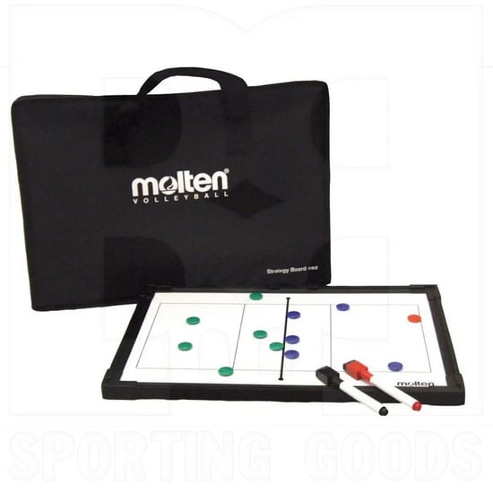 Molten MSBV Volleybal Tactiekbord (Wit/zwart) - Image 2