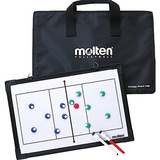 Molten MSBV Volleybal Tactiekbord (Wit/zwart) - Image 3