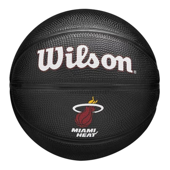 Wilson Team Tribute Miami Heat Basketbal (Zwart) - Image 1