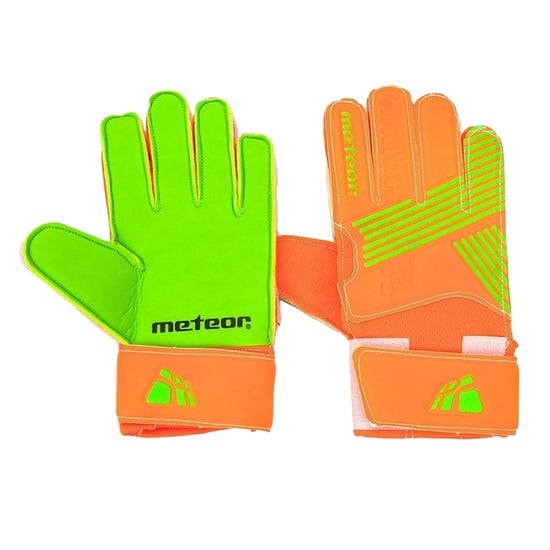 Meteor Unisex volwassen keepershandschoenen (Groen/oranje) - Image 3