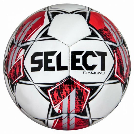 Select Diamond Logo Voetbal (Wit/rood) - Image 1