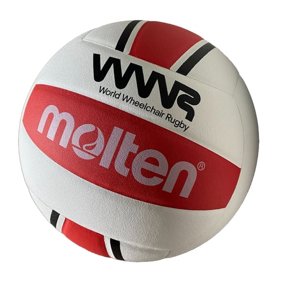 Molten Wereld Rolstoel Rugby Handbal (Wit) - Image 2