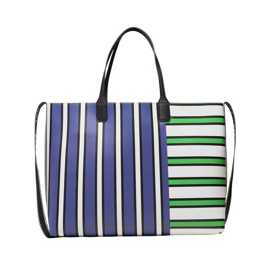 Tommy Hilfiger Kleurblok Handtas (Blauw/Groen) - Image 2