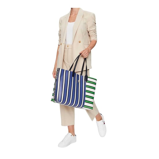 Tommy Hilfiger Kleurblok Handtas (Blauw/Groen) - Image 5