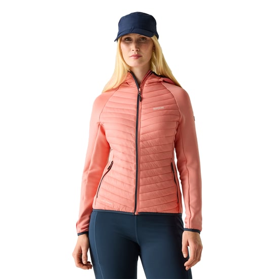 Regatta Dames/Dames Anderson Hybride Jas (Perzik Roze) - Image 4