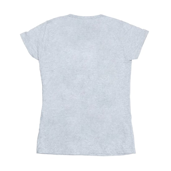Disney Dames/Dames Mickey Minnie Kiss Silhouet Katoenen T-Shirt (Sportgrijs) - Image 2