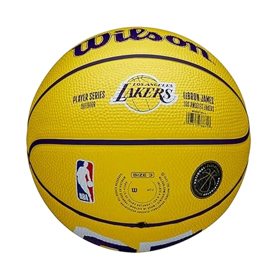 Wilson LeBron James NBA Basketbal (Geel) - Image 4