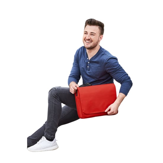 Halfar Kurier Schoudertas (Rood) - Image 3