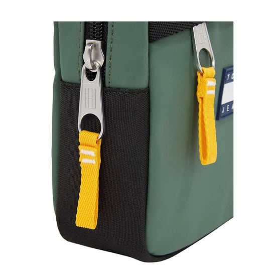 Tommy Jeans Heren Crossbody Tas met rits (Groen/zwart) - Image 3