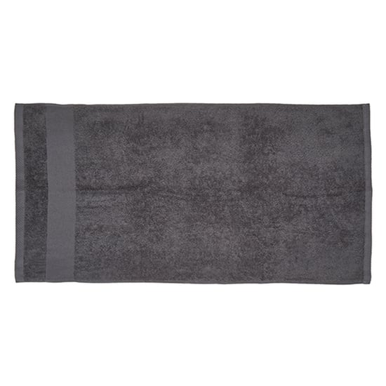 Fair Towel Gezellige biologische badhanddoek (Donkergrijs) - Image 2