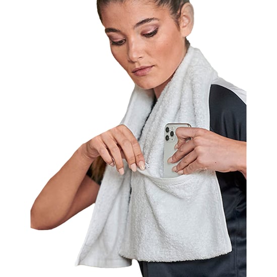 Towel City Pocket Gym Towel (White) - Image 2