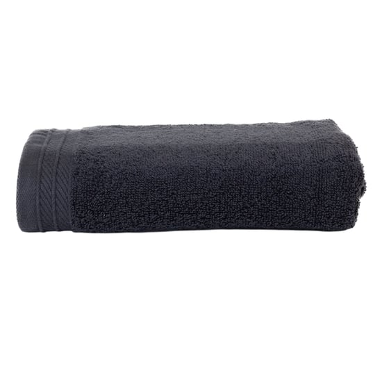 The One Towelling Effen biologische handdoek (Antraciet) - Image 1