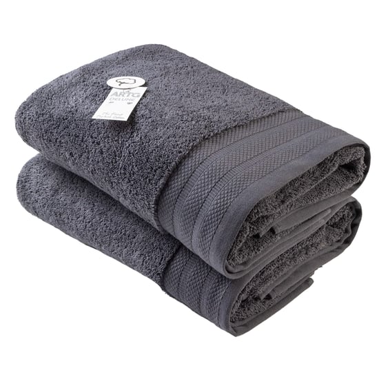 ARTG Uitstekende luxe badhanddoek (Donkergrijs) - Image 1