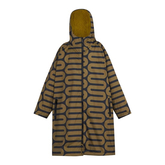 Regatta Childrens/Kids Orla Kiely Spotted Changing Robe (Olive) - Image 1