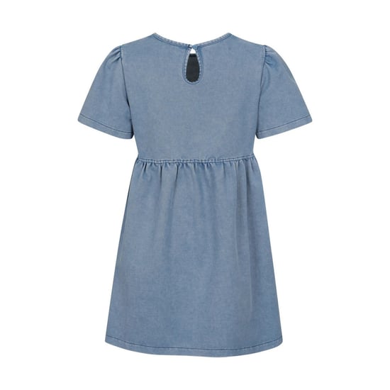 Mountain Warehouse Meisjes Elodie Effen Chambray Midi-jurk (Blauw) - Image 2
