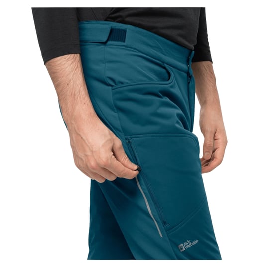 Jack Wolfskin Heren Morobbia Broek (Marineblauw) - Image 2