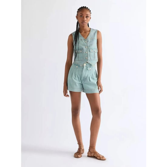 Wrangler Country estate short pale denim - Image 2