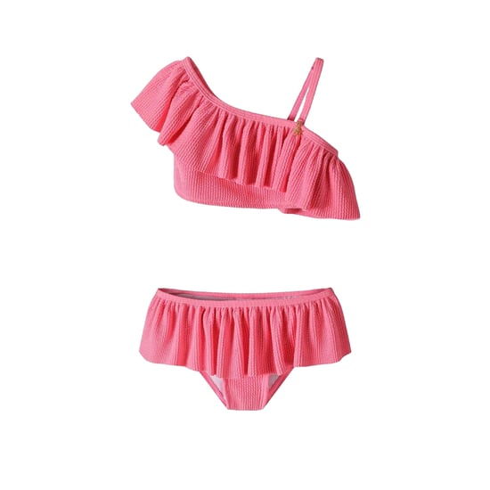 Minoti Meisjes Frill Quick Dry Bikiniset (Roze) - Image 1
