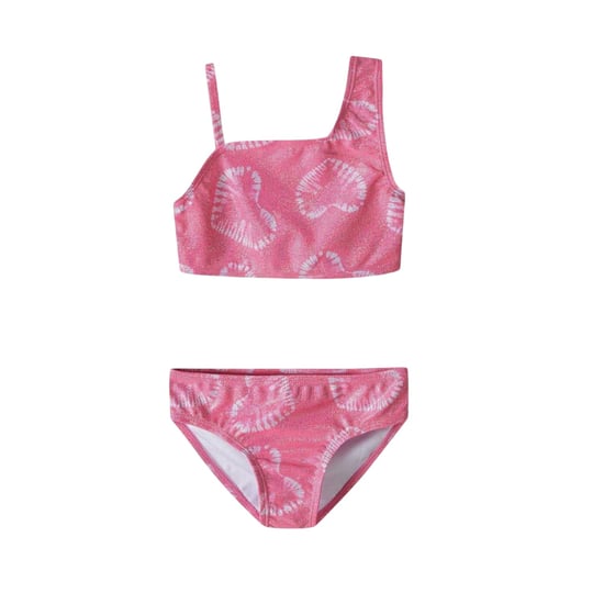Minoti Meisjes Harten Glitter Bikini Set (Roze) - Image 1