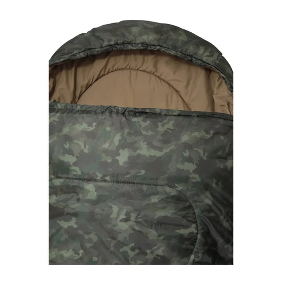 Mountain Warehouse Apex Camo Square Slaapzak voor tussenseizoen (Donkere Khaki) - Image 3