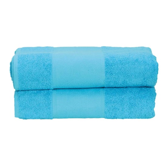 ARTG Print-Me-handdoek (Aqua Blauw) - Image 2