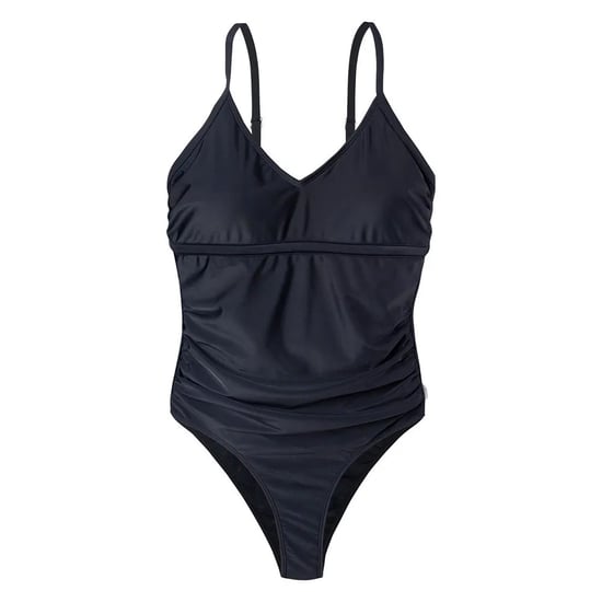Aquawave Dames/Dames Zaria ééndelig badpak (Zwart) - Image 1