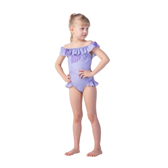 Aquawave Meisjes Verona ééndelig badpak (Lavendel) - Image 4