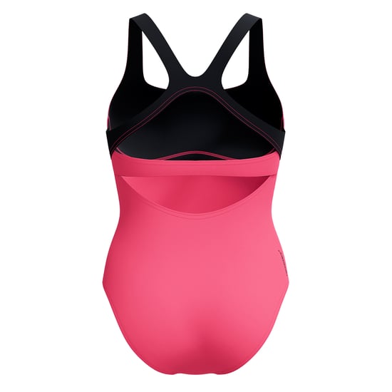 Speedo Dames/Dames Flex Tailleband Eèn Stuk Zwempak (Donkerroze) - Image 2