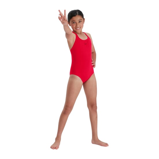 Speedo Meisjes Eco Endurance+ Eendelig Zwempak (Rood) - Image 6