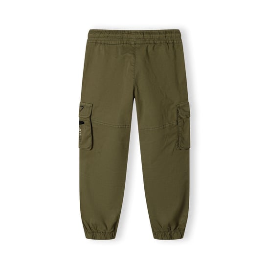 Minoti Jongens Bedrukte Cargo Broek met Ritszak (Khaki) - Image 4
