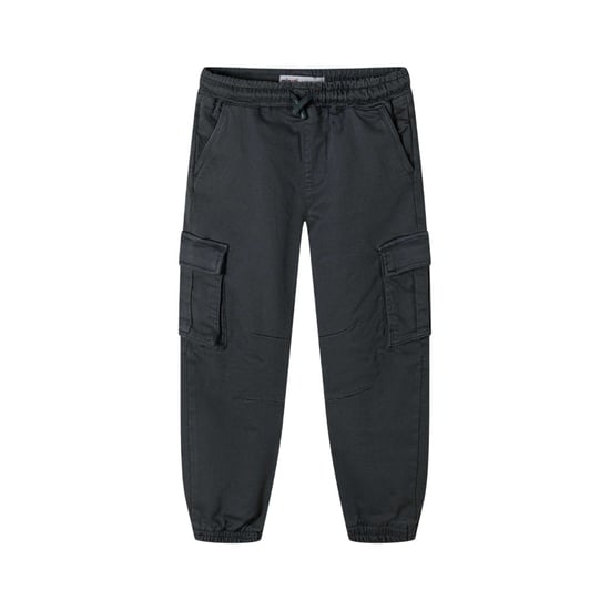 Minoti Jongens Badge Elastische Taille Cargo Broek (Blauw) - Image 1