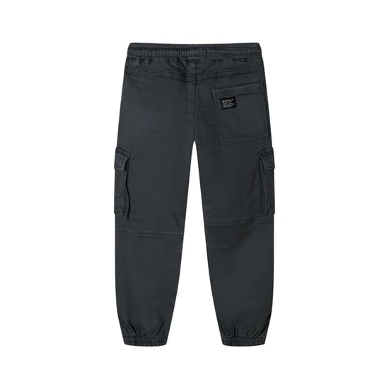 Minoti Jongens Badge Elastische Taille Cargo Broek (Blauw) - Image 2
