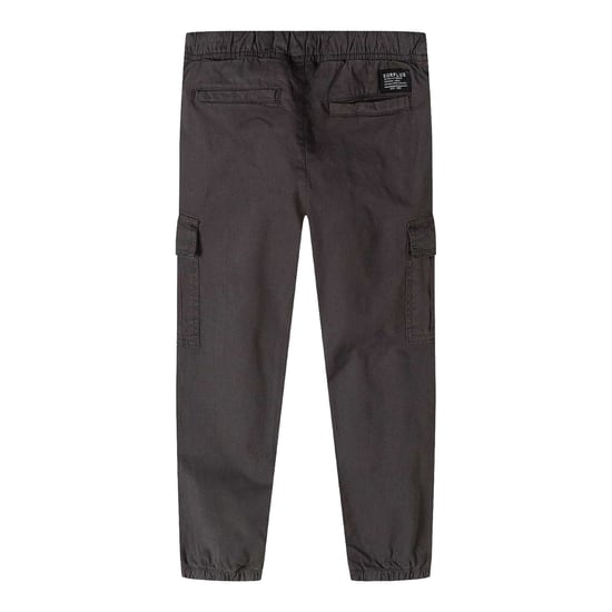 Minoti Jongens Woven Patch Elastische Taille Cargo Broek (Grijs) - Image 2