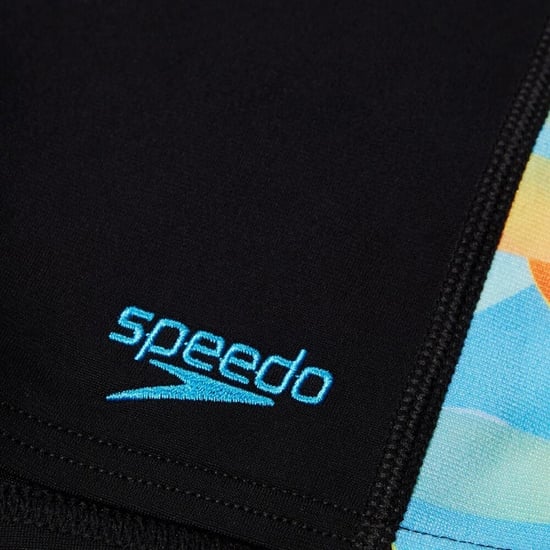 Speedo Jongens Allover Digital Zwemshort (ZWART/BLAUW) - Image 3