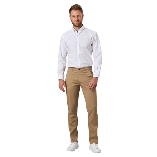 Brook Taverner Heren Miami Business Chino (Beige) - Image 2