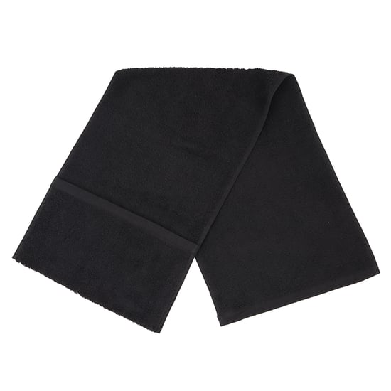 Towel City Pocket Gym Towel (Black) - Image 2