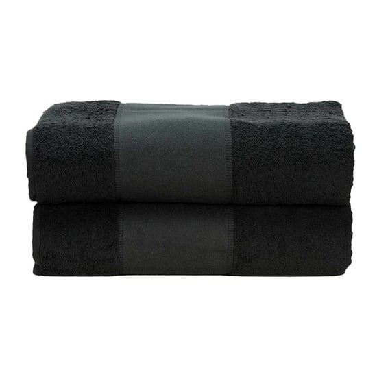 ARTG Print-Me Badhanddoek (Zwart) - Image 2