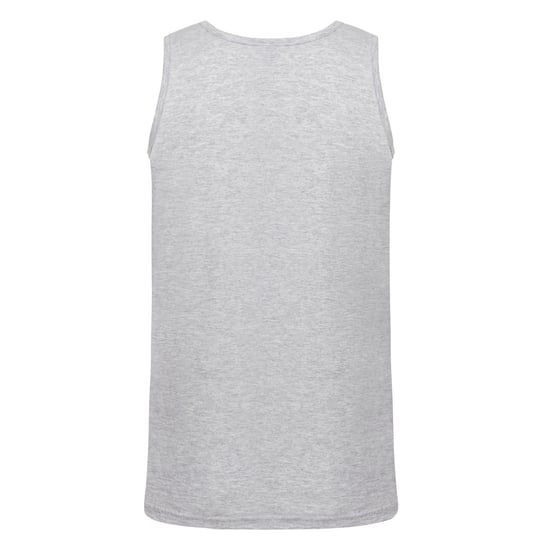 Fruit of the Loom Unisex Adult Valueweight Athletic Tank Top (Heather Grey) - Image 2