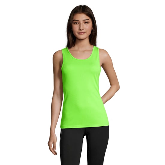 SOLS Dames/Dames Sporty Tank Top (Neon Groen) - Image 1