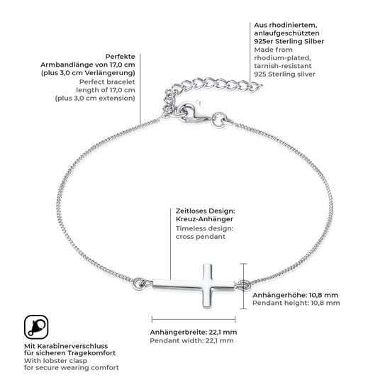 Rafaela Donata Female Sterling Silver Bracelet - Image 2