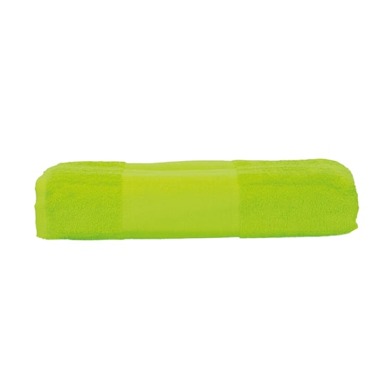 ARTG Print-Me Hand Towel (Lime Green) - Image 1