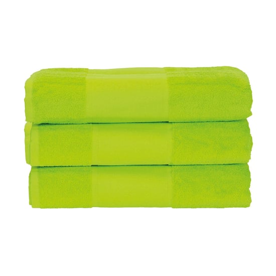 ARTG Print-Me Hand Towel (Lime Green) - Image 2