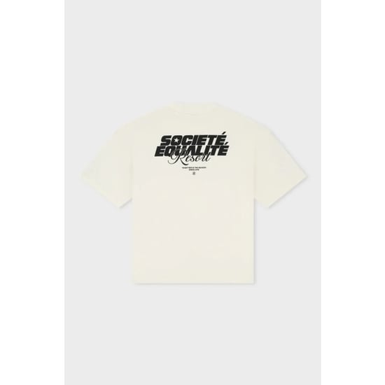 Equalité Societe resort boxy tee off - Image 1